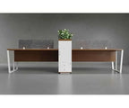 وركستيشن Septem Planter – 5 مقاعد مع حوض نباتات، 120×240 سم (CW4)