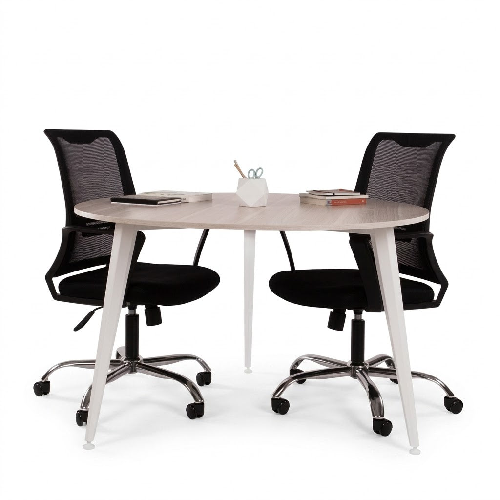 طاولة اجتماعات دائرية دراكون - 100×100 سم (TM4)
