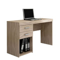 Beige Study Desk – Multiple Drawers, Elegant Design (SD5)